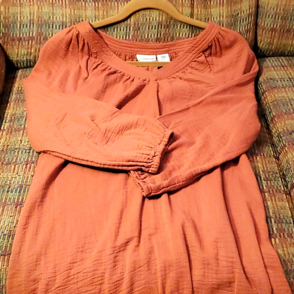 Lucky Brand V-Neck Dress